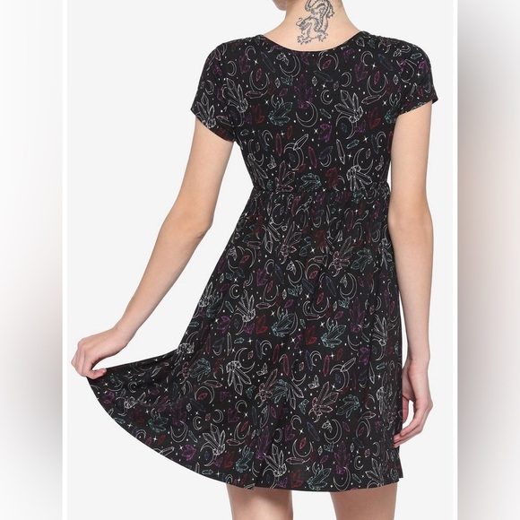 Hot topic crystal gem stretch dress pockets nwot - Picture 2 of 3